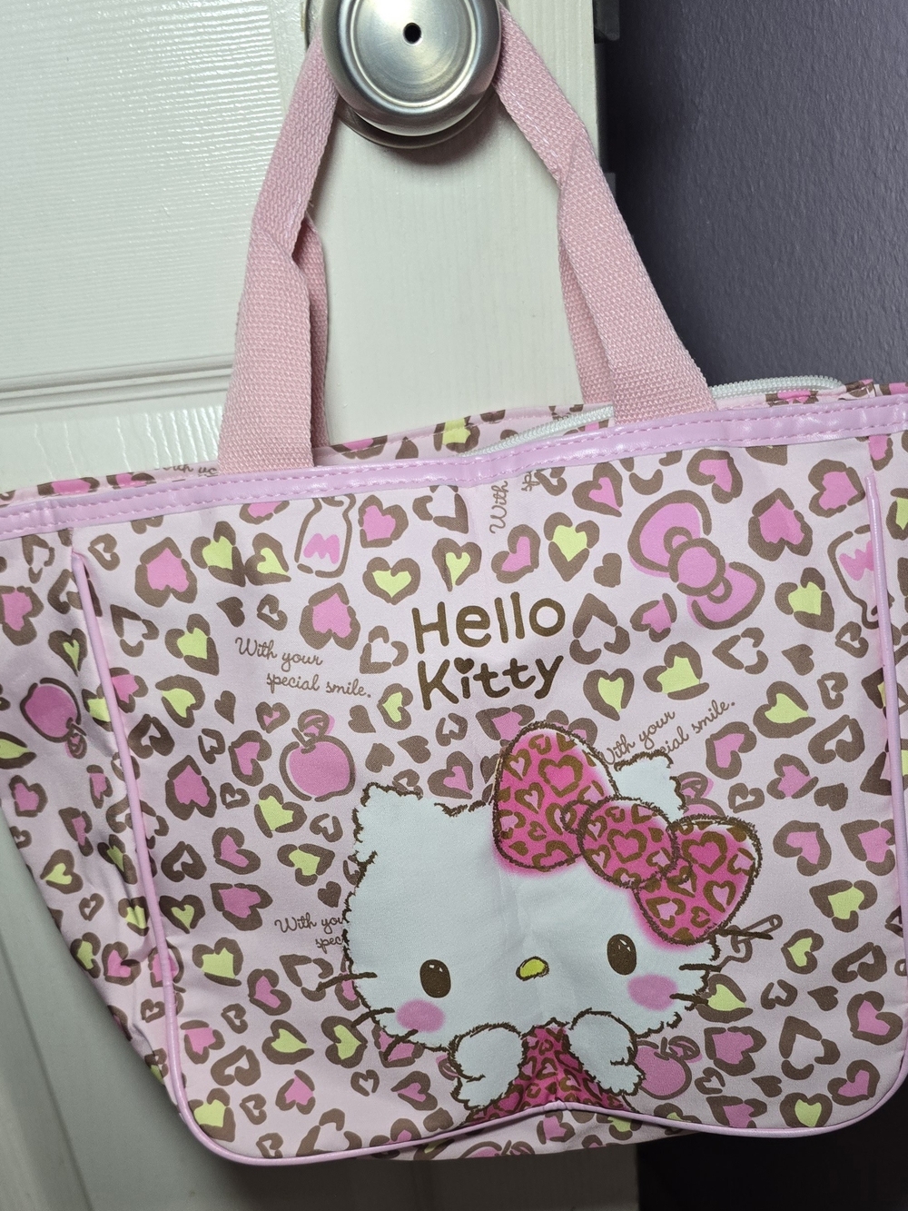 Hello Kitty Pink Tote Bag